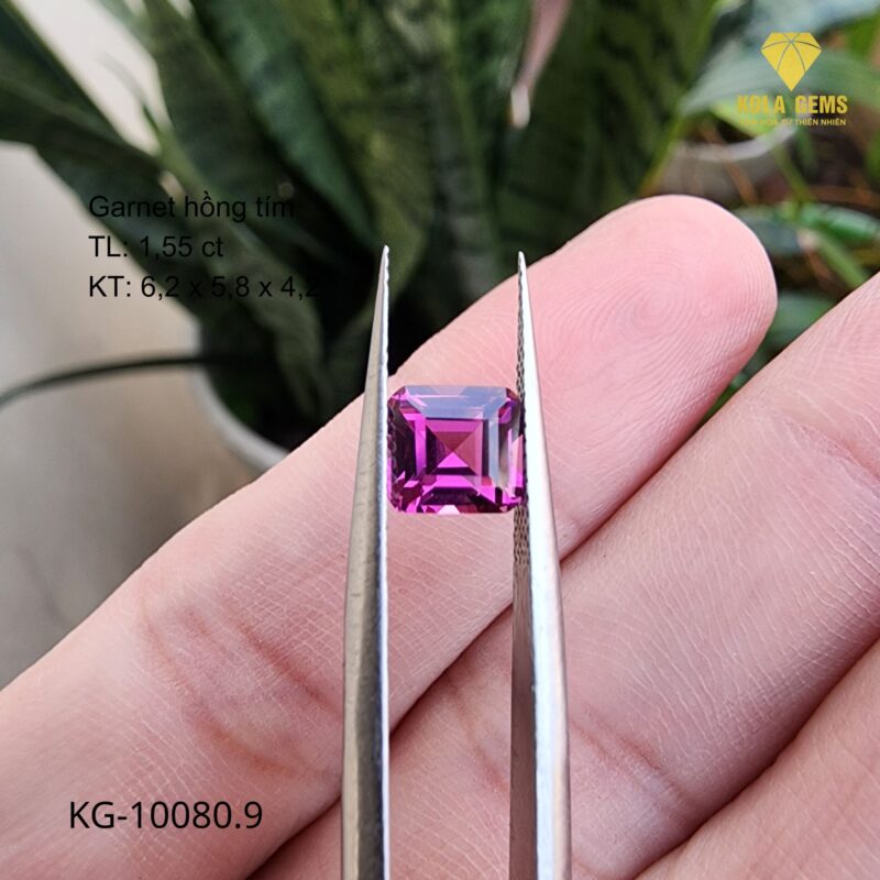 Rhodolite Garnet Hồng Tím Tự Nhiên KG-10080.9