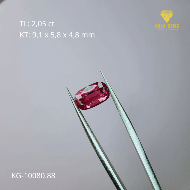  Spinel Đỏ Cam Tự Nhiên  KG-10080.88
