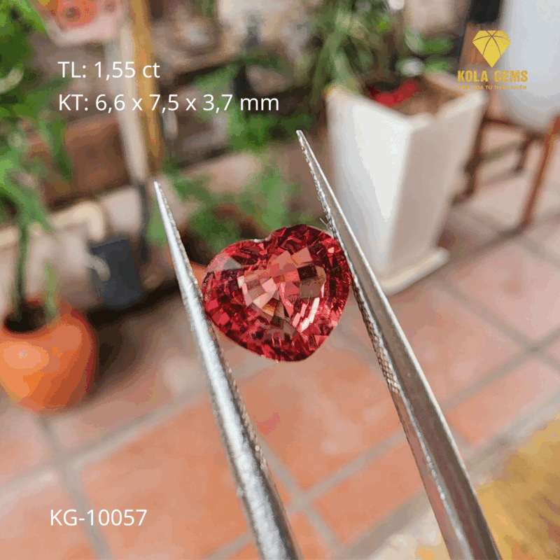 Spinel Đỏ Hồng Tự Nhiên KG-10057