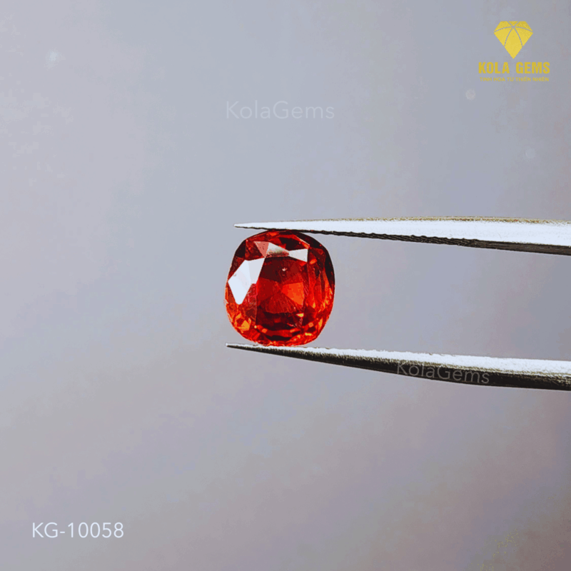 Spinel Đỏ CamTự Nhiên KG-10058