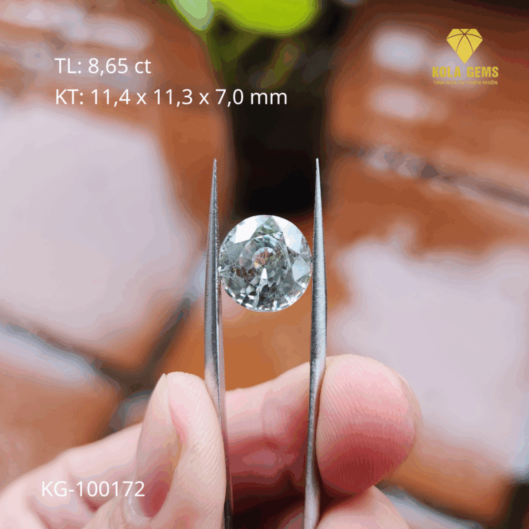 Zircon Trắng Tự Nhiên KG-100172