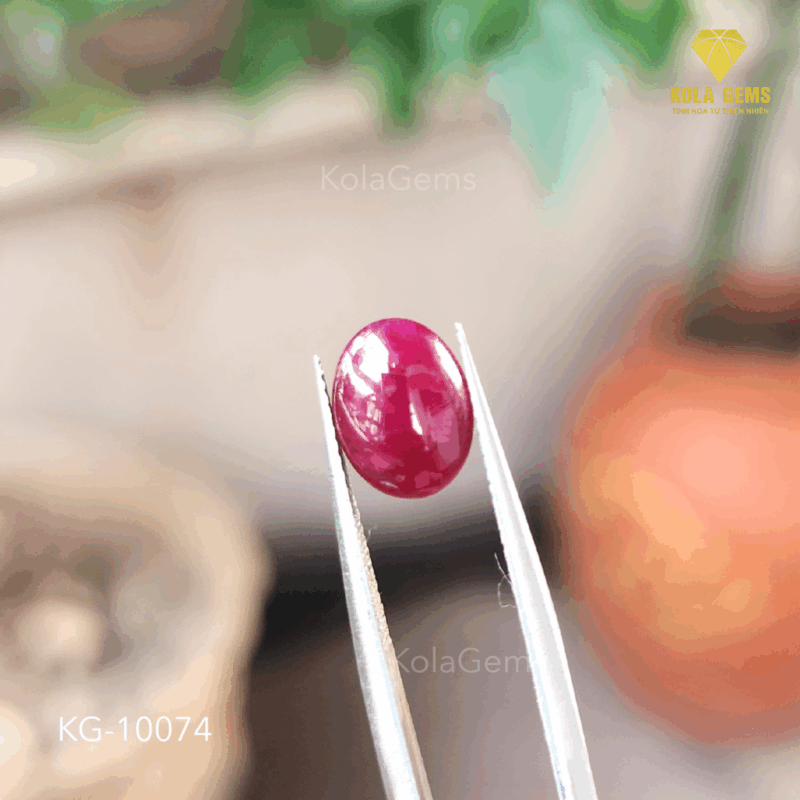 Ruby Đỏ Hồng Tự Nhiên KG-10074