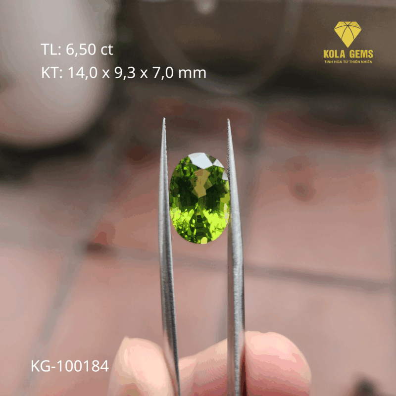 Peridot Xanh Chuối Tự Nhiên KG-100184