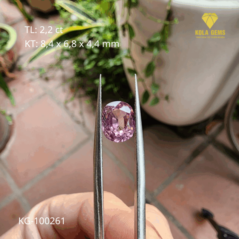 Spinel Hồng Tự Nhiên KG-100261