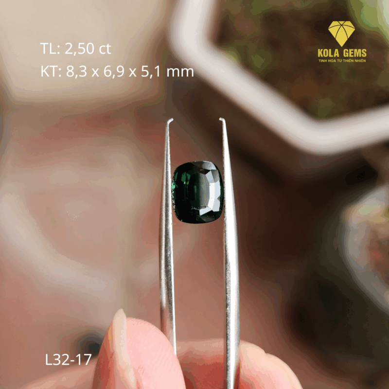Tourmaline Xanh Tự Nhiên L32-17