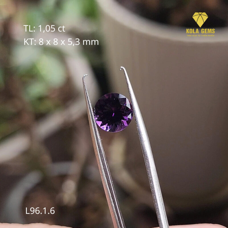 Uruguay (Amethyst) Tím Tự Nhiên L96.1.6